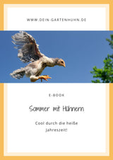 E-Book "Sommer mit Hühnern – Cool durch die heiße Jahreszeit!"