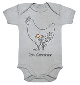 Dein Gartenhuhn Logo - Organic Baby Bodysuite